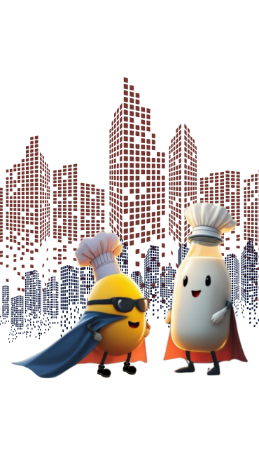 Ovo & Latte Superhero